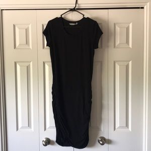 Athleta Casual black knit dress